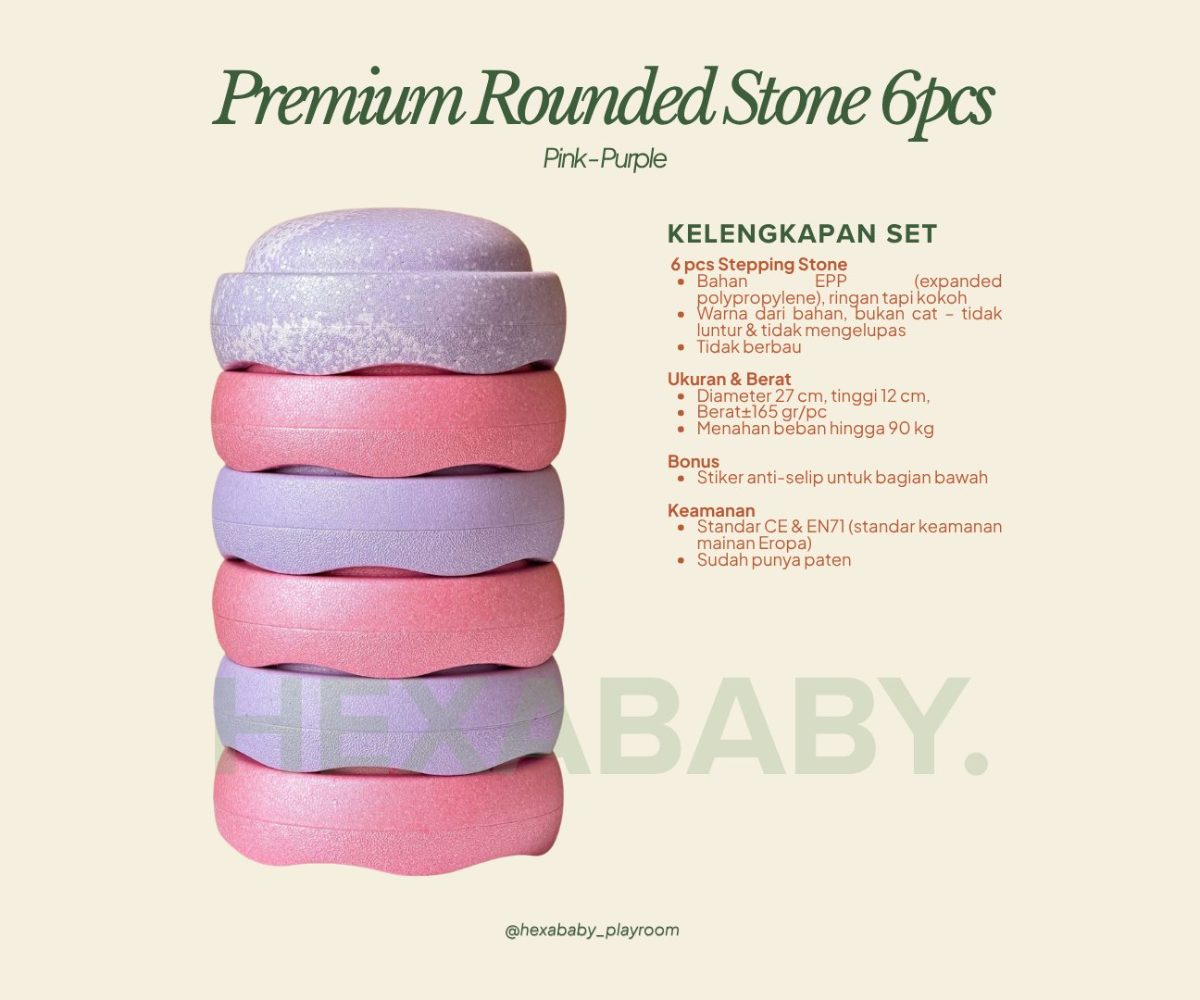 Stepping Stone Premium – Pink - Purple
