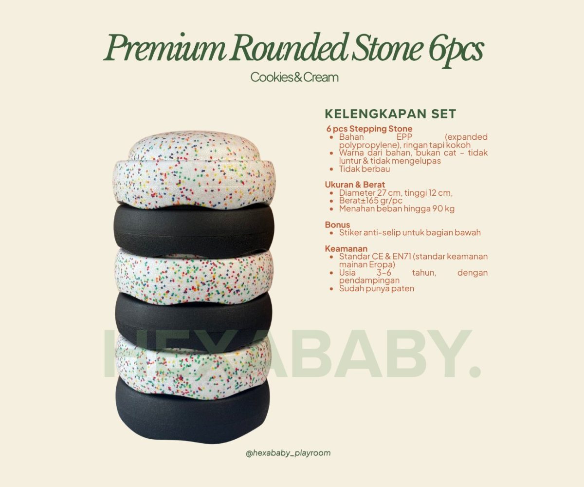 Stepping Stone Premium – Cookies & Cream