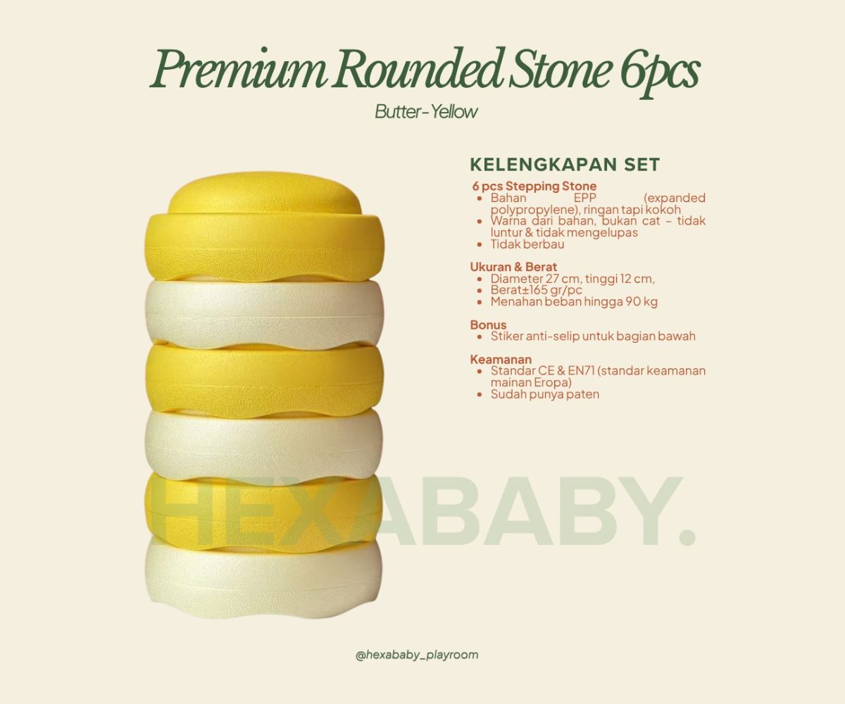 Stepping Stone Premium – Yellow - Butter