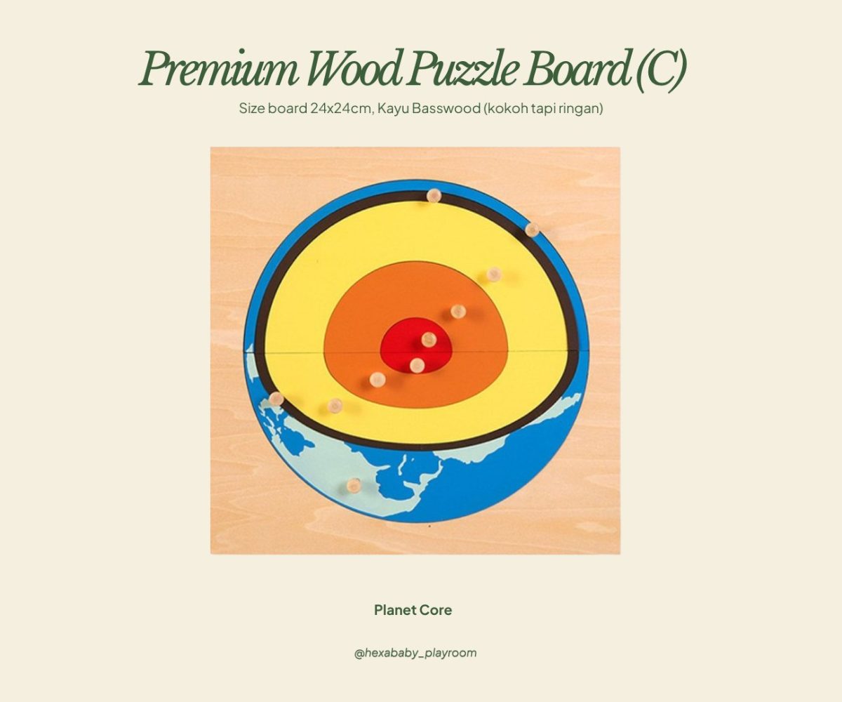 Wood Puzzle Board – Planetary Core