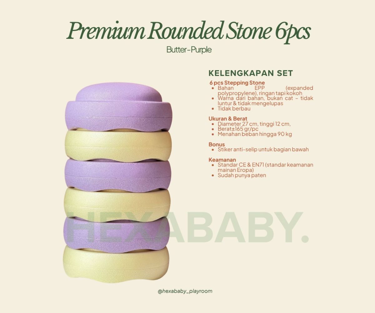 Stepping Stone Premium – Butter - Purple