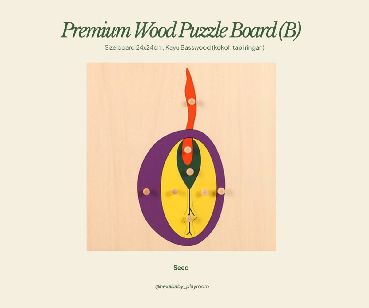 Wood Puzzle Board – Seed