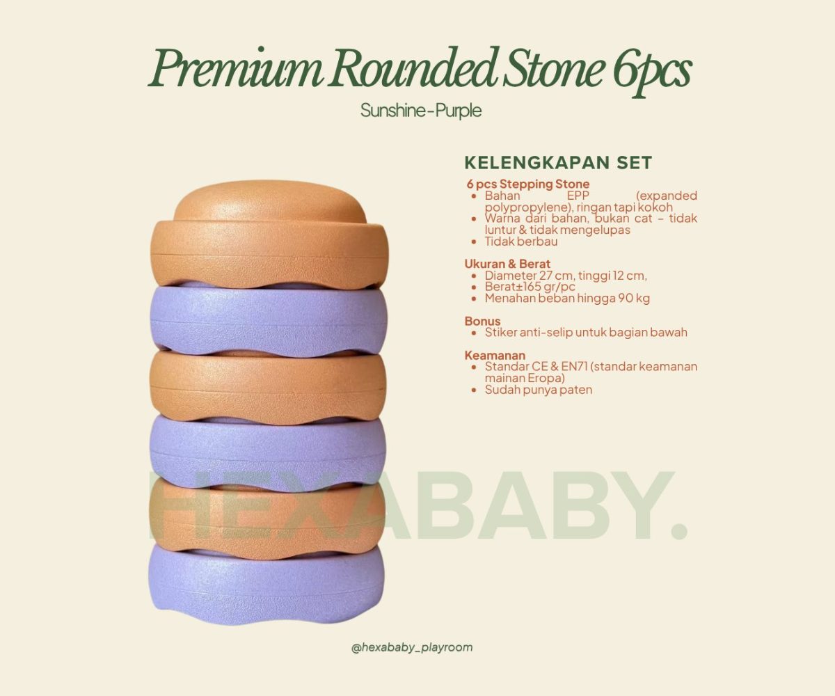 Stepping Stone Premium – Sunshine - Purple