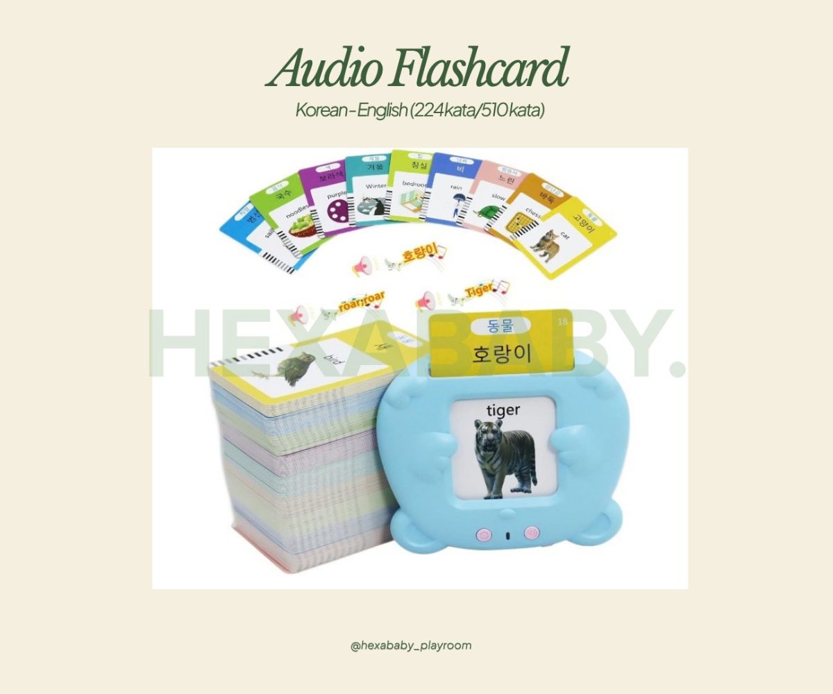 Audio Flashcard – Korean-English 224 kata