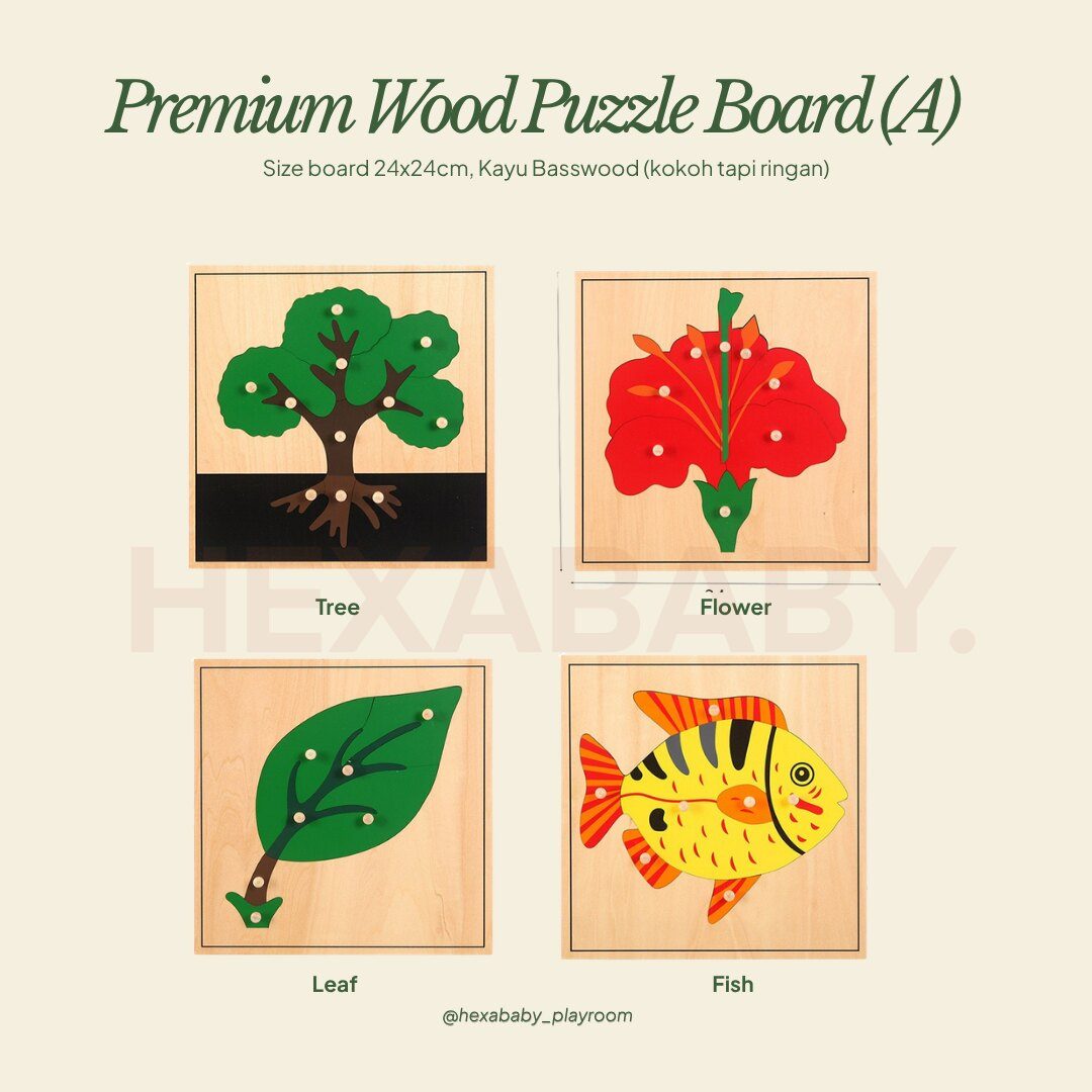 Wood Puzzle Board – Dragonfly